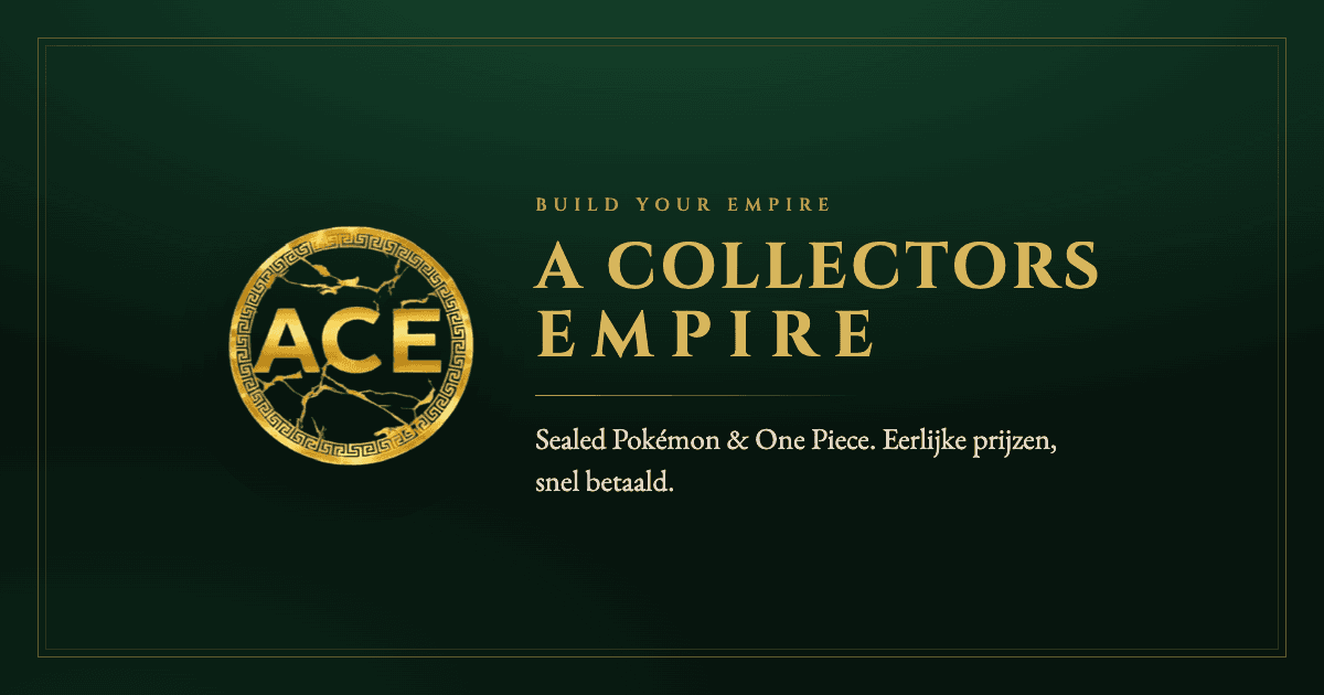 A Collectors Empire: webshop voor sealed Pokémon- en One Piece-kaarten